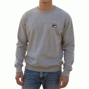 Fila Heather Gray Sweatshirt with Logo